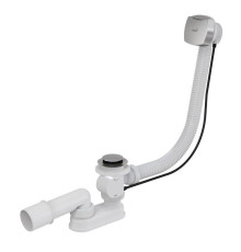 Слив-перелив для ванны Alcaplast A51CR полуавтомат малая пробка хром A51CR