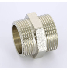 Ниппель резьбовой Tiemme 1 1/4 НН никелированный 1500207