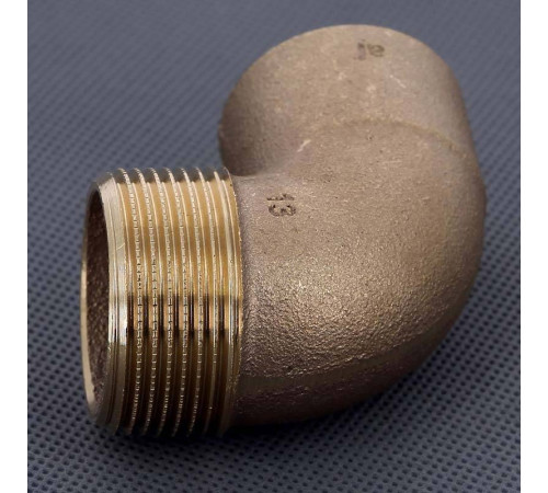 Угол 90° бронзовый Viega пайка-НР 35х1 1/4 138691