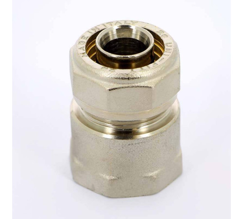 Муфта обжимная никелированная Uni-Fitt 26x1 ВР 661N8400