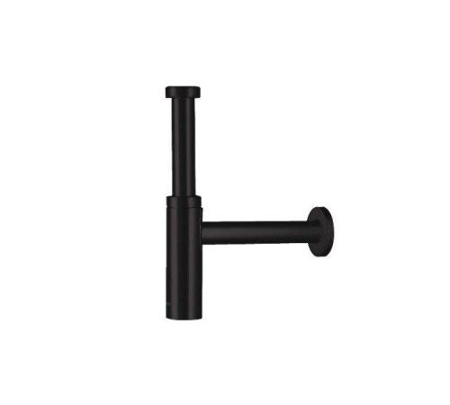 Сифон для раковины Hansgrohe Flowstar S бутылочный 1 1/4 черный матовый 52105670