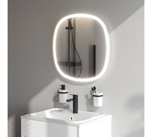 Зеркало AM.PM Func 60 см квадратное с LED-подсветкой и ИК-сенсором M8FMOX0601WGS