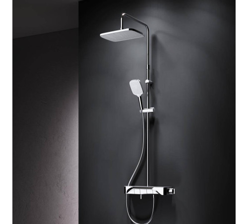 Душевая система со смесителем-полкой для ванны AM.PM Func F078F700