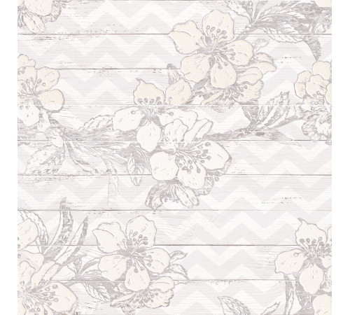 Панно LB-Ceramics Шебби Шик серый 60х60 см (комплект из 3 шт) 1606-0007-1001
