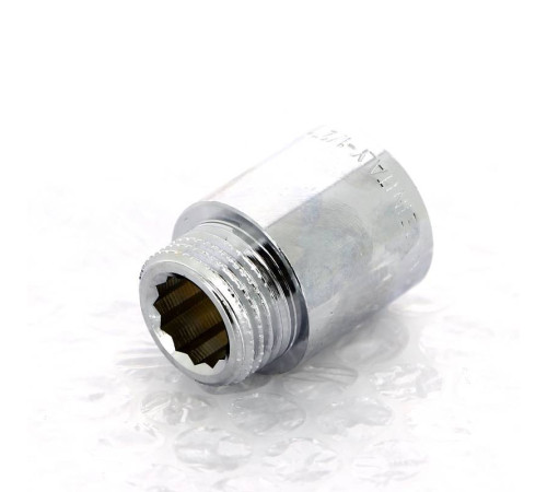 Удлинитель хромированный Tiemme 1/2 x 25 мм НВ 1500170