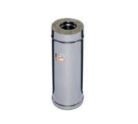 Труба сэндвич Ferrum 0,5 м Ф150/250 мм (AISI 430/0,8 мм + нерж) Аf3936