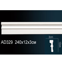 Молдинг Perfect AD329 полиуретановый 21х10х2000 мм AD329