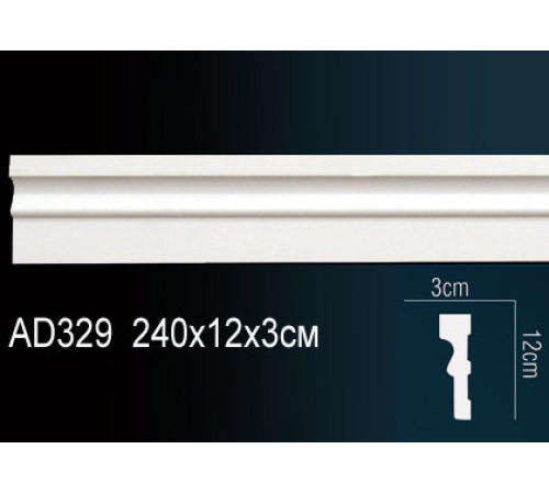 Молдинг Perfect AD329 полиуретановый 21х10х2000 мм AD329