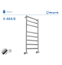 Полотенцесушитель водяной Margaroli 484/8 Chrome 44844708CRN