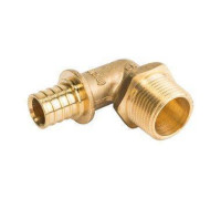 Угольник с наружной резьбой ELSEN Monolit 20x1/2 латунь EFA262012BB