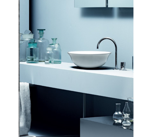 Раковина накладная Azzurra Jubilaeum круглая 48 см JULA04818000BI