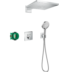 Набор для комплектации душа 6 в 1 Hansgrohe Raindance E хром 27952000
