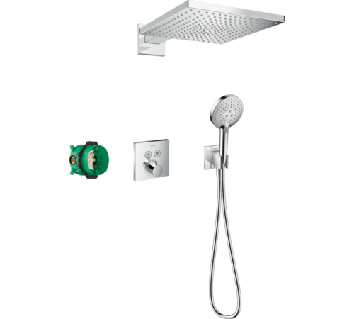 Набор для комплектации душа 6 в 1 Hansgrohe Raindance E хром 27952000