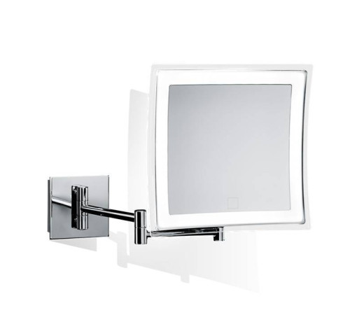 Косметическое зеркало Decor Walther BS 85 Touch подвесное 23x21 см 5x хром 0121800