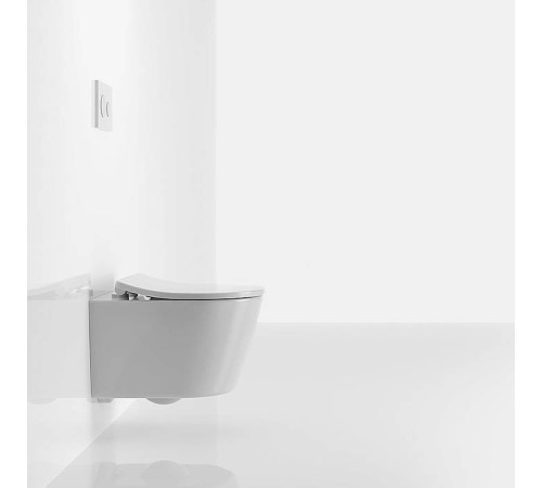 Унитаз подвесной TOTO RP укороченный с сиденьем SoftClose 49х38х33.5 см CW554Y/TC613G