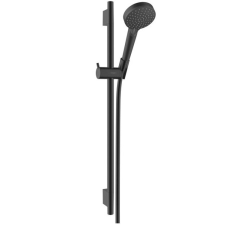 Душевой набор Hansgrohe Vernis Blend Vario со штангой 65 см матовый черный 26422670