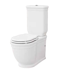 Унитаз-моноблок пристенный Artceram HERMITAGE 71х36 см белый ACA006 72 HEV006 01 00 HEC009 01 00