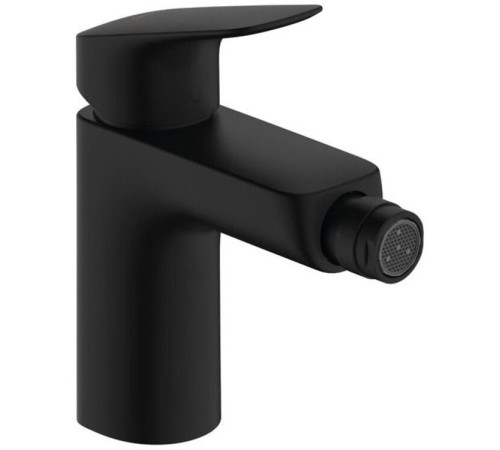 Смеситель для биде Hansgrohe Logis 100 однорычажный матовый черный 71200670