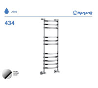 Полотенцесушитель водяной Margaroli 434-11 CURVED Chrome 4343711CRN