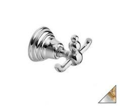 Крючок тройной Migliore Casablanca хром/золото CA 245.39