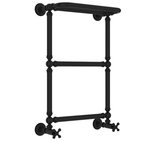 Полотенцесушитель водяной Сунержа Ренессанс 400x660 мм матовый черный 31-0281-6640