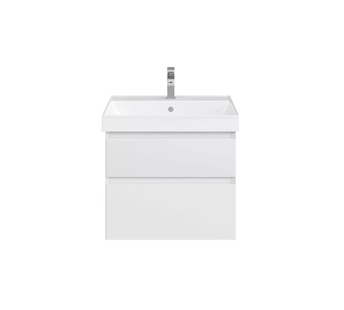 Тумба подвесная Kerama Marazzi Cubo 60 см с ящиками белая матовая CUB.60.2\WHT.M