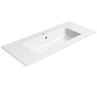 Раковина накладная/подвесная GSI Pura 1020х460 мм с отверстием под смеситель белая глянцевая 8886111