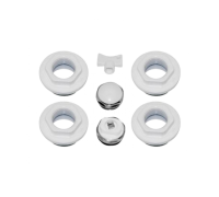 Комплект монтажный универсальный 3/4 белый без кронштейнов КМУ34