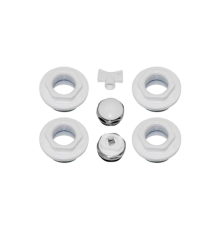 Комплект монтажный универсальный 3/4 белый без кронштейнов КМУ34