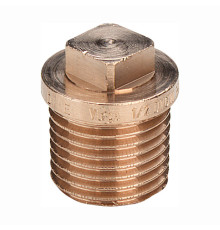 Заглушка Viega Sanpress 1 НР бронза квадратная 320294