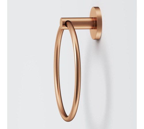 Кольцо для полотенец AM.PM X-Joy настенное розовое золото A85A34444
