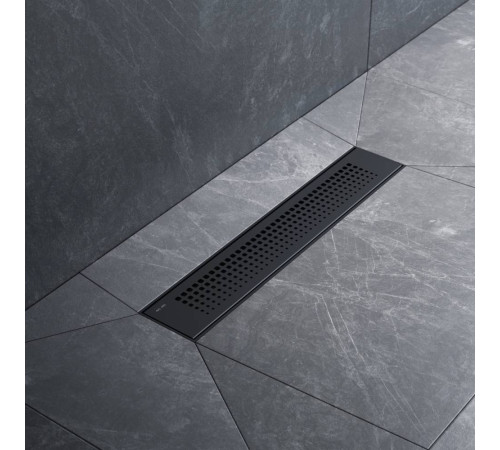 Трап для душа линейный AM.PM PrimeFlow универсальный затвор Cut Gradient 40 см W02SC-P11-040-01BM