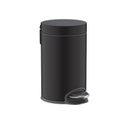 Корзина для мусора Hansgrohe AddStoris 170х170х265 мм черный матовый 41775670