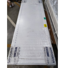 Радиатор стальной панельный Brugman Profil-V FEV 22 500x1400 мм нижнее подключение RAL 9016 FEV220501401UBY/003