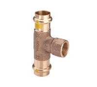 Тройник Viega Profipress G с SC-Contur 22x1/2x22 мм 352721