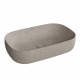 Раковина накладная Kerama Marazzi Magica 64.5х42 см без отверстия серый камень MA.wb.65\STG