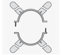 Распорка Buderus DN200 87090427