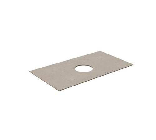 Столешница из керамогранита Kerama Marazzi Magica Риккарди 90 см без отверстия бежевый матовый MA.1.0.SG540620R/90