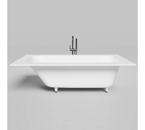 Ванна встраиваемая Salini Orlanda Plus 190х100х60 см S-Sense белый глянцевый 102114G