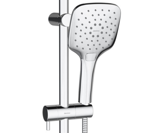 Душевой комплект AM.PM Eclipse со штангой и лейкой хром 931001000