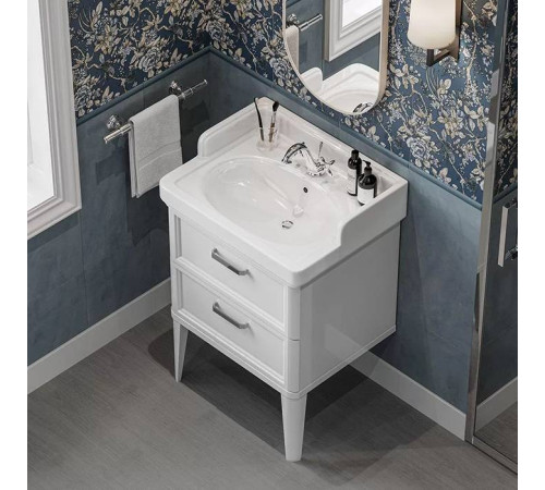 Раковина Kerama Marazzi Pompei 60х50х26.5 см подвесная мебельная белый глянцевый PO.wb.60