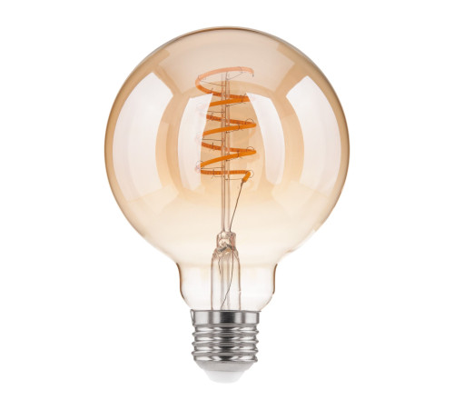 Филаментная светодиодная лампа Dimmable G95 5W 2700K E27 тонированная BLE2747