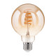 Филаментная светодиодная лампа Dimmable G95 5W 2700K E27 тонированная BLE2747