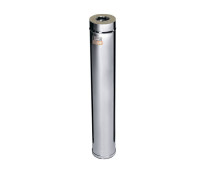 Труба сэндвич Ferrum 1.0 м 120/200 мм AISI 430 0.5 мм/нерж f4004