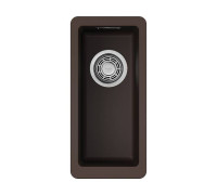 Кухонная мойка Omoikiri Kata 20-U-DC Artgranit темный шоколад 20x42 см 4993374