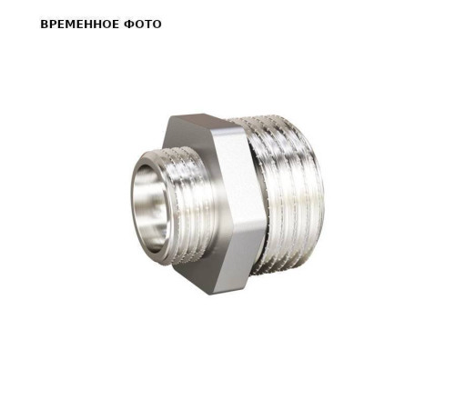 Ниппель редукционный LD Pride 3/4 x 1/2 никелированный LD.67.503.20х15