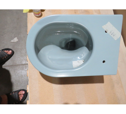 Унитаз подвесной GSI Pura Swirlflush цвет Ghiaccio Matte 881515_УЦ/2