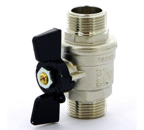 Кран шаровой Bugatti Oregon 3/4 НН бабочка полнопроходной 03270027