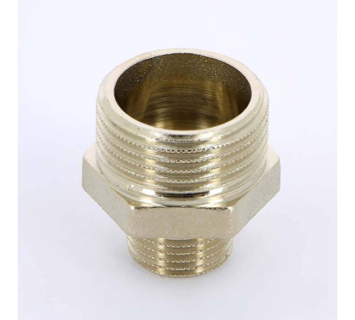Ниппель редукционный Uni-Fitt 1x3/4 никелированный 600N4300