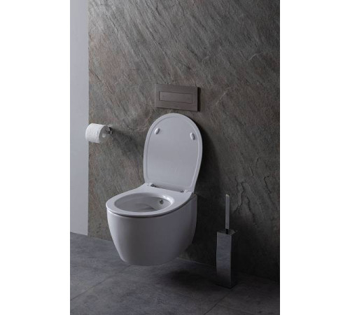 Унитаз подвесной безободковый Allen Brau Fantasy с гигиеническим душем 51x36.3 см 4.11HC1.20